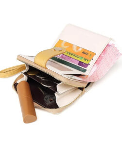 inside cat wallet compartments
