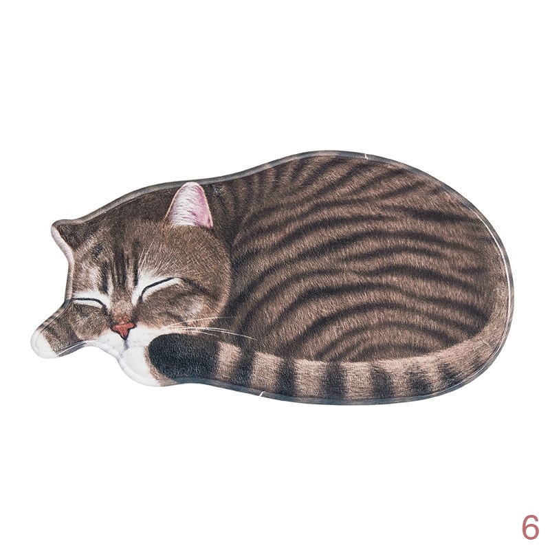 Cat Bath Mat Super Realistic Look And AntiSlip