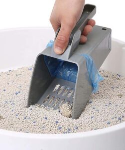Cat litter scoop systme