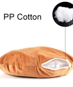 Pillow of cat tree stump bed
