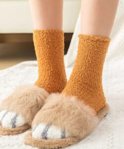 Cute And Warm Cat Socks