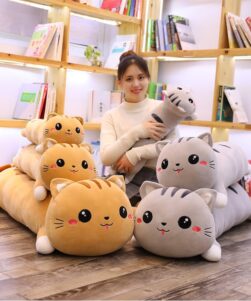 Anime Style Cat Pillow