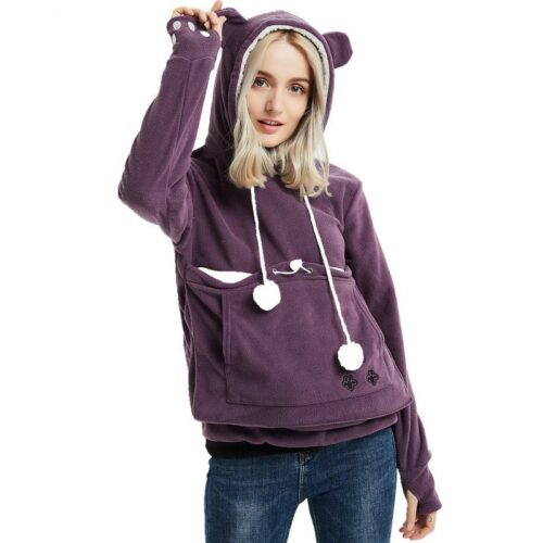 Cat Pouch Hoodie Catastic