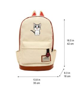 Cute Cartoon Cat Backpack with Ears - Image 2