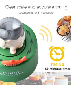Cute Cat Kitchen Timer