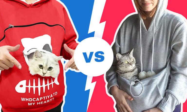 cat pouch hoodie vs cat pocket hoodie review